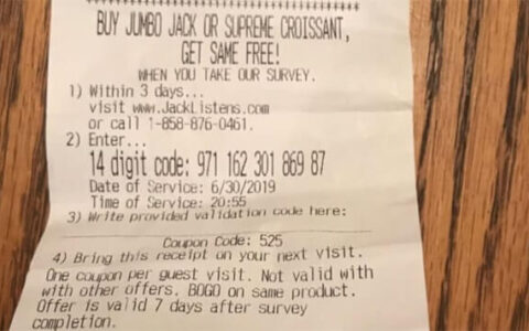 JackListens.com – Jack in the Box Survey (Free Sandwich)